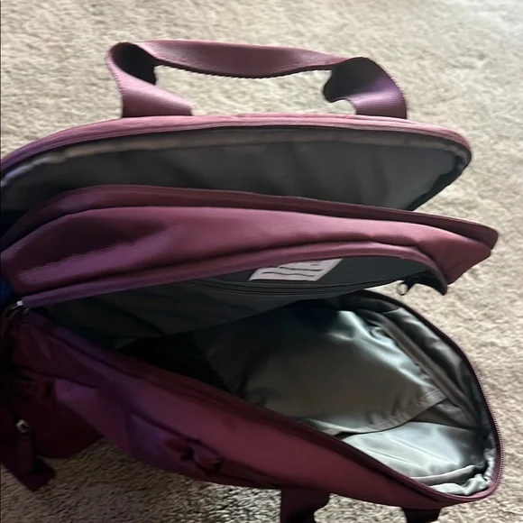 Burgundy Backpack